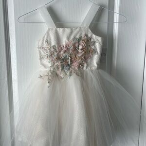 Zoë LTD Gold Polka Dot Dress